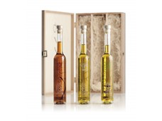 Produktbild Fam Labardi trälåda med 3 olivoljor