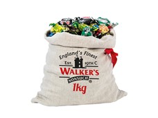 Produktbild Julsäck med Walkers kola 1kg