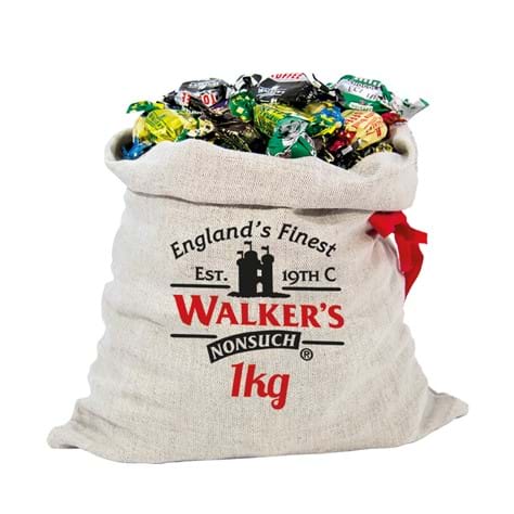 Julsäck med Walkers kola 1kg
