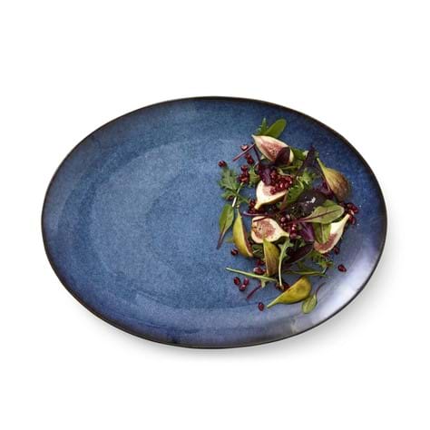 Bitz Fat Oval Svart/mörkblå