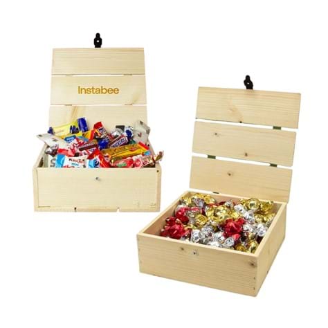 Trälåda med godis, Liten 800g