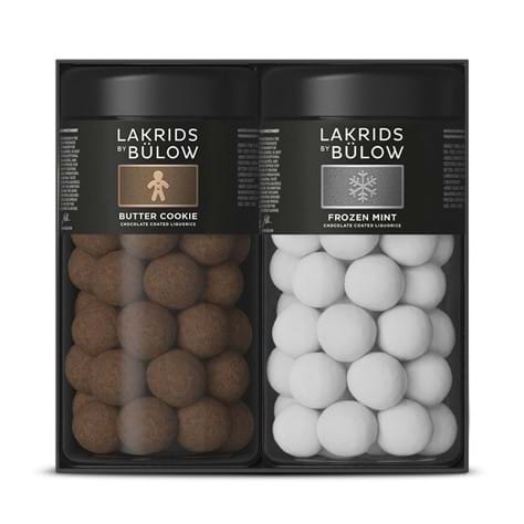 Lakrids by Bülow Black Box Regular - Butter cookie/Frozen mint
