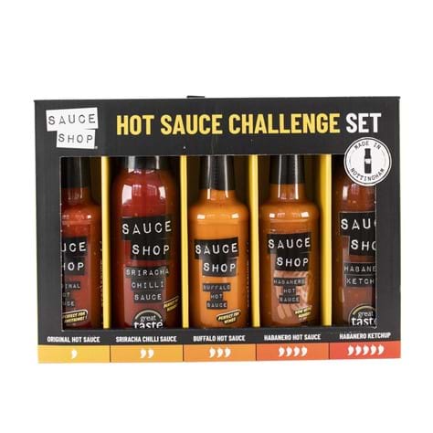 Presentset Hot Sauce challange