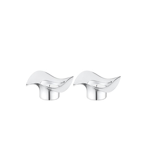 Georg Jensen Cobra värmeljushållare 2-pack