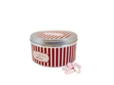 Produktbild Plåtburk med skumtomtar 550 g