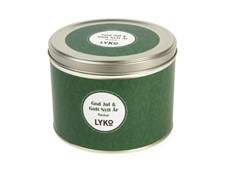 Produktbild Plåtburk hög med inslaget godis 1200g