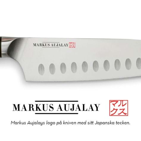 Markus Aujalays japansk kockkniv classic 30cm