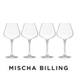 Mischas Bourgogne / Burgundyglas 4-pack