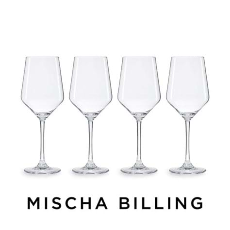 Mischas vitvinsglas 4-pack