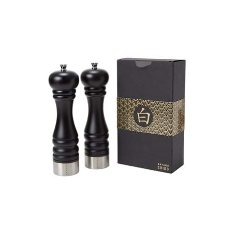 Satake Shiro 2-pack Kryddkvarn svart 25 cm