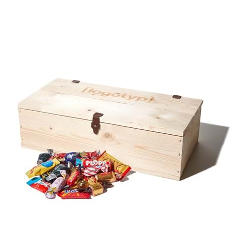 Trälåda Mega Goody 3 kg