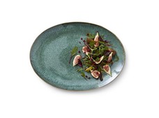 Produktbild Bitz Fat Oval Svart/grön