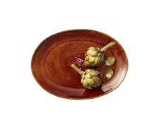 Produktbild Bitz Fat Oval Svart/amber